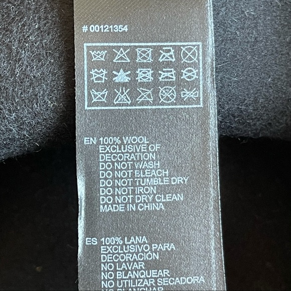 Woman’s Hat 100% Wool - Picture 10 of 15